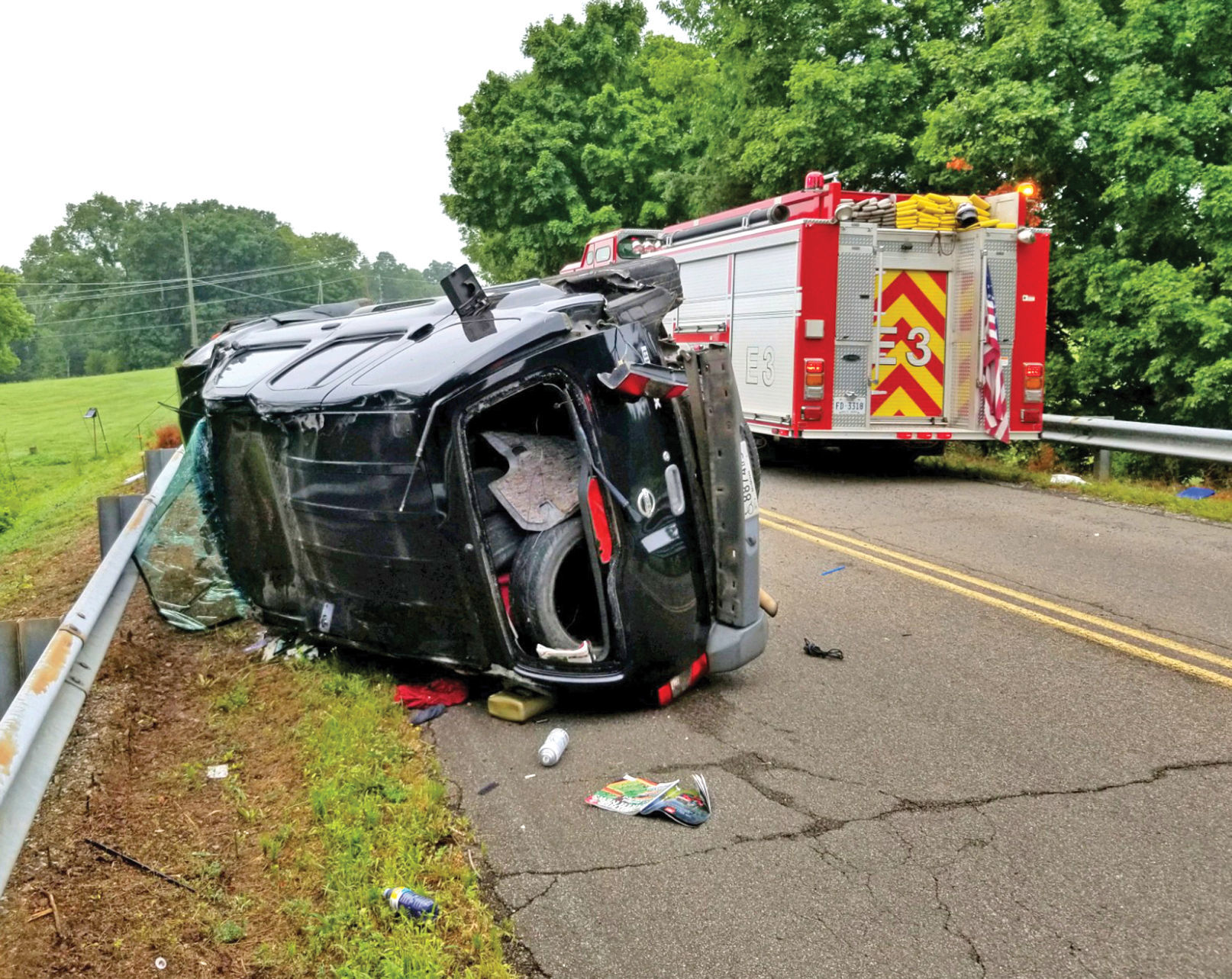 Injury in Englewood wreck